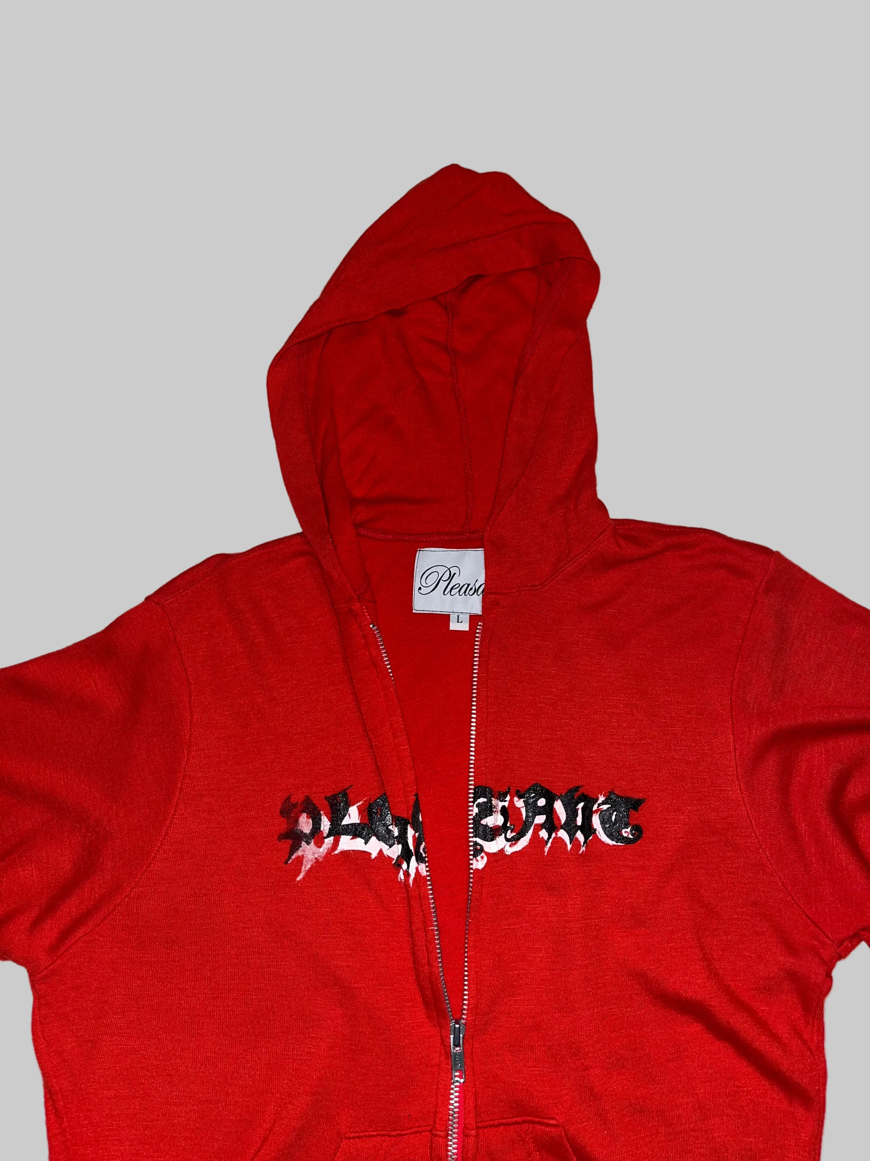 Pleasant English Red Hoodie