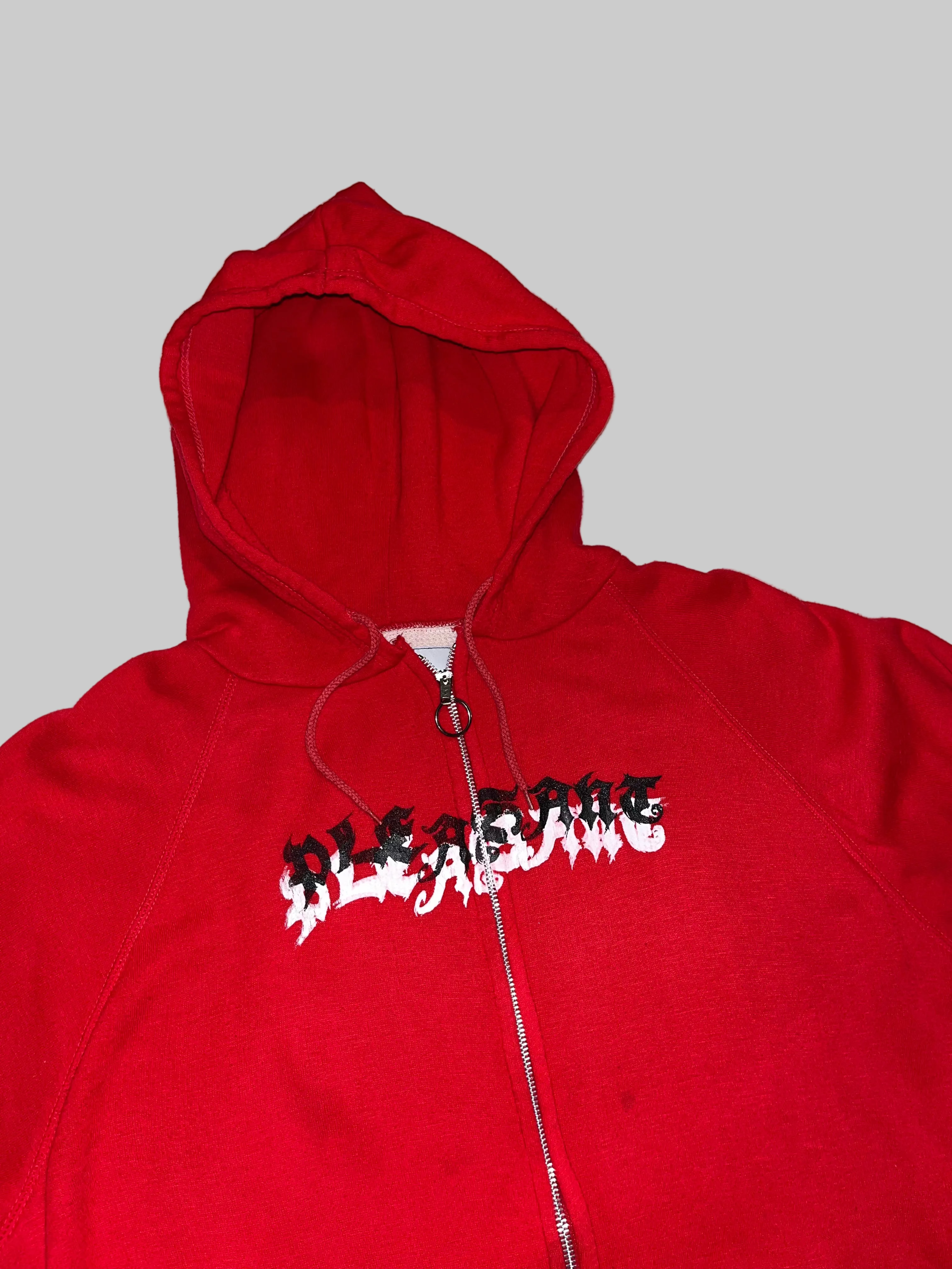 Pleasant English Red Hoodie
